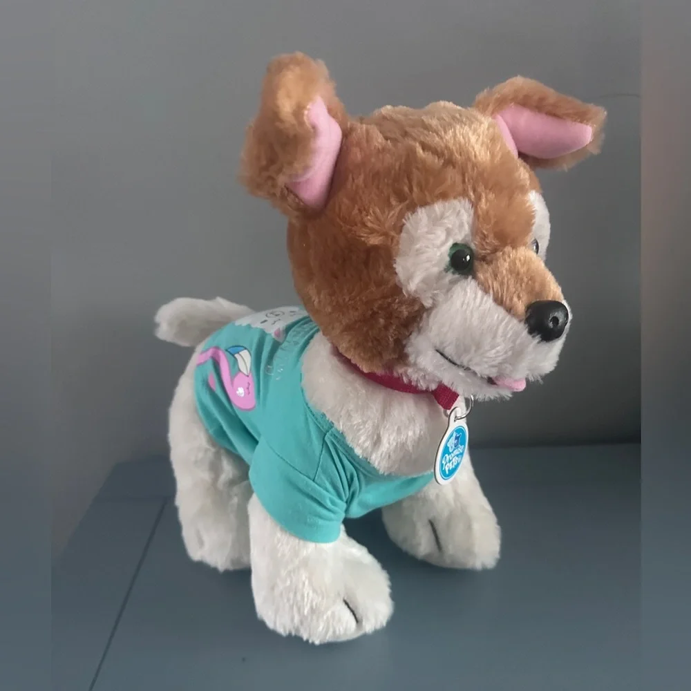 Build A Bear Promise Pets Brown and White Puppy‎